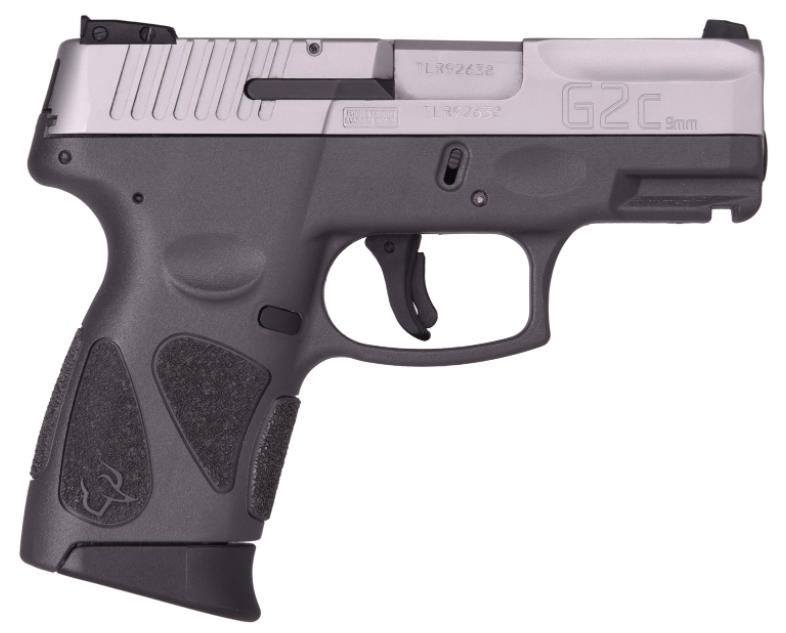 | TAURUS INTERNATIONAL taurus g2c 9mm 12+1 stainless steel slide gray frame