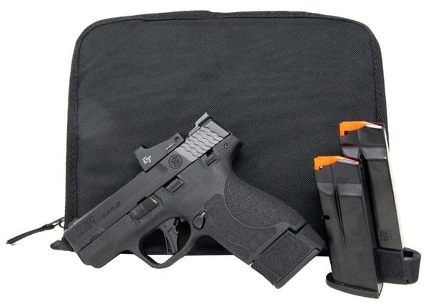 SMITH & WESSON SHIELD PLUS 9MM W/RED DOT PACKAGE