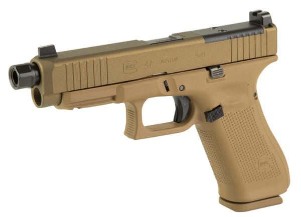 GLOCK 47X MOS 9MM FDE TB