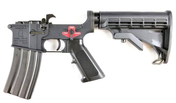 FRANKLIN ARMORY BFSIII BINARY EQUIPPED M4-BUILT LOWER