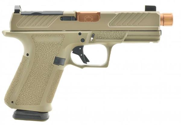 SHADOW SYSTEMS MR920 COMBAT 9MM FDE W/BRONZE TB